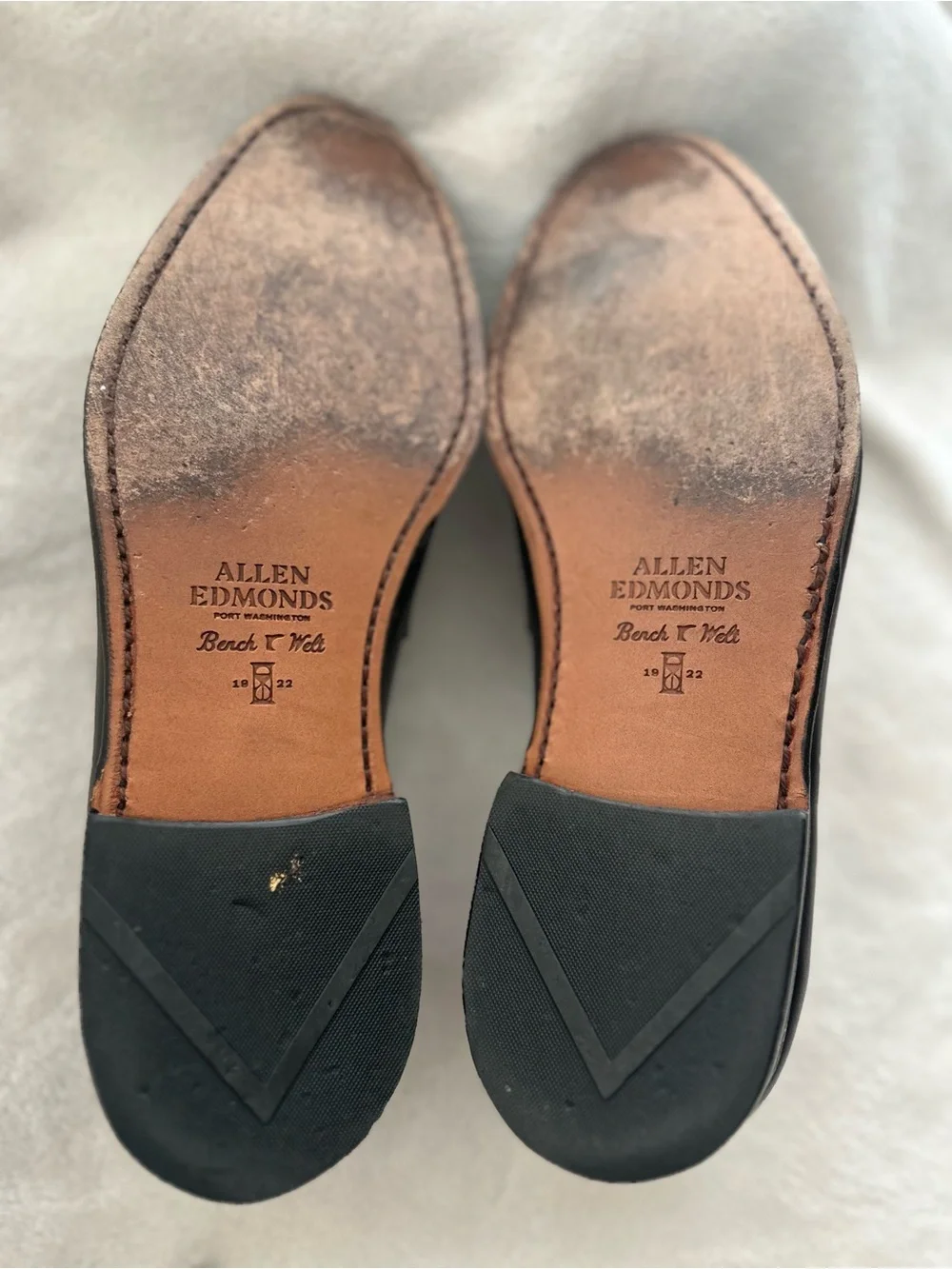 Allen Edmonds sleek black